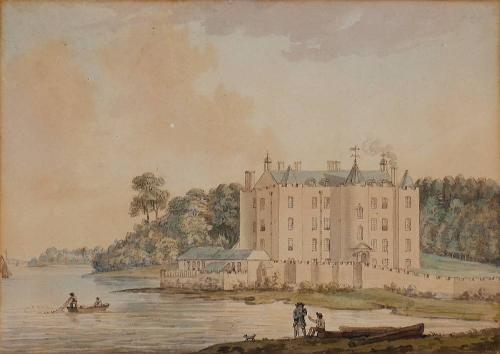 SHANE'S CASTLE, LOUGH NEAGH by John Nixon sold for 1,600 at Whyte's Auctions