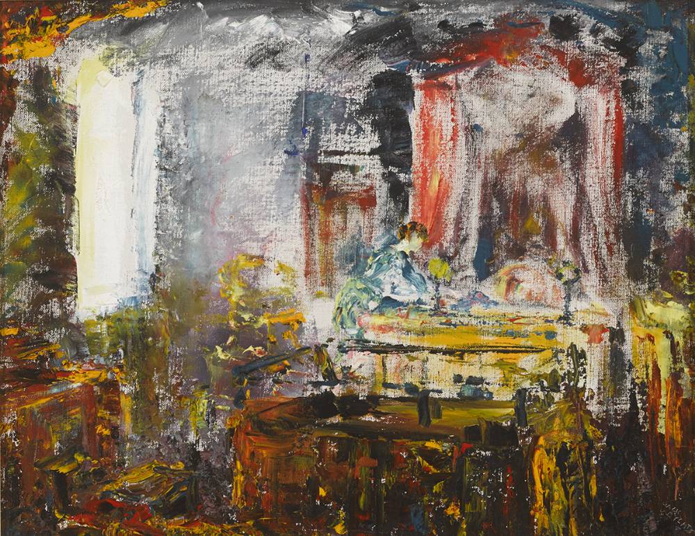 JUSTICE, 1946 by Jack Butler Yeats sold for 150,000 at Whyte's Auctions