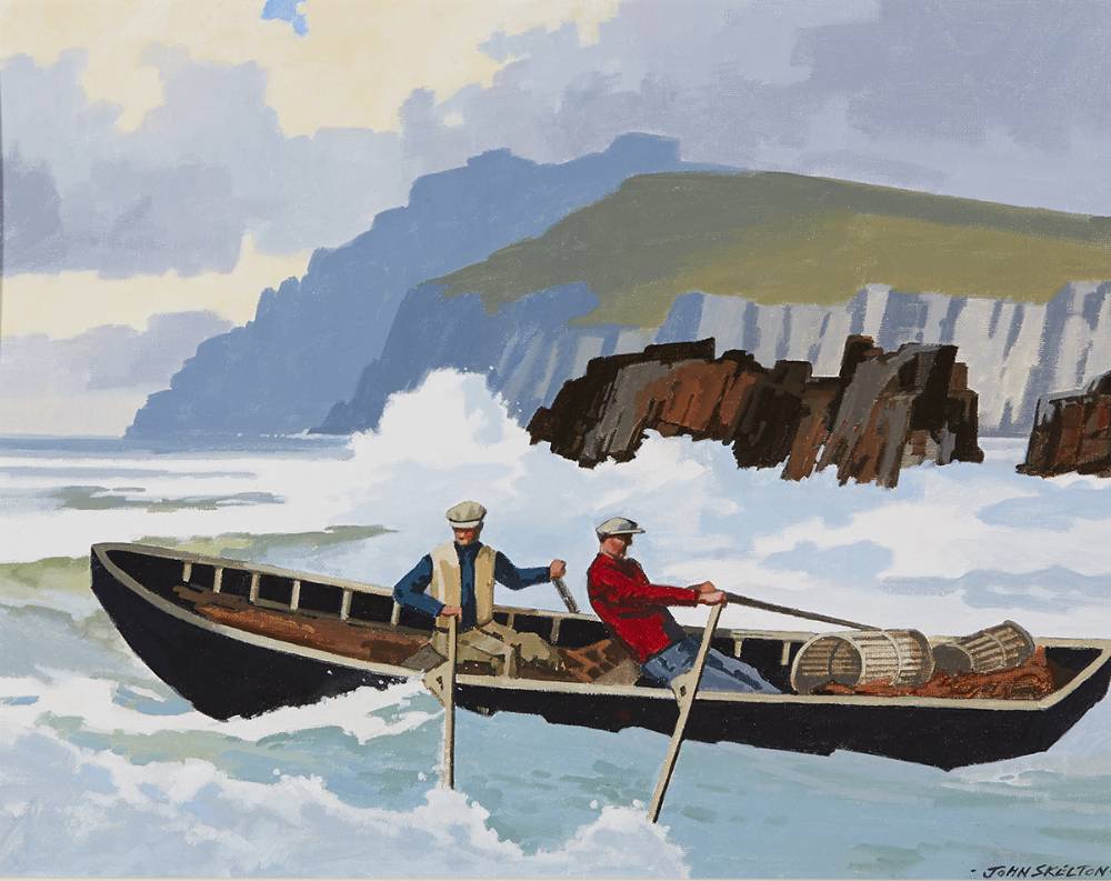 SAFE PASSAGE, SLA HEAD, COUNTY KERRY by John Skelton sold for 4,000 at Whyte's Auctions