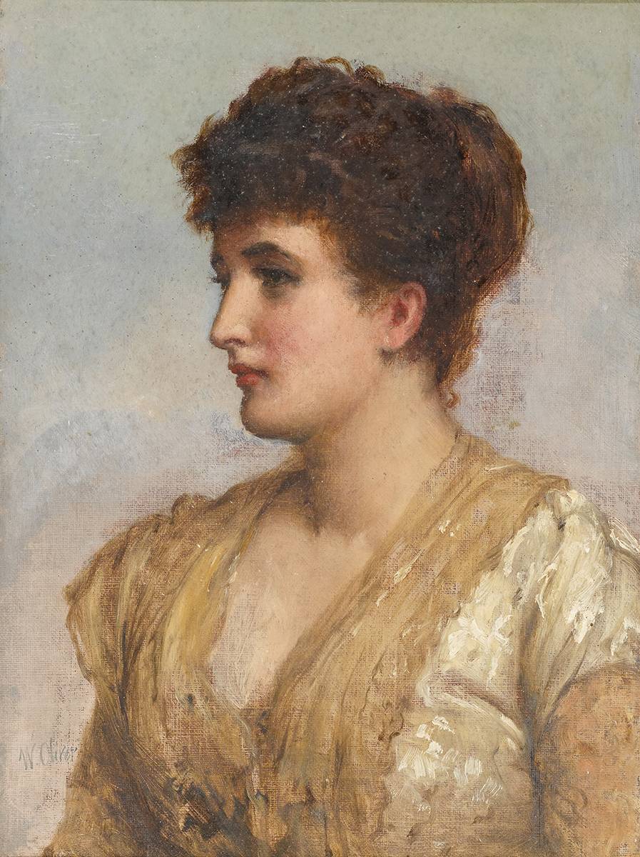 PORTRAIT OF A LADY by William Oliver sold for 660 at Whyte's Auctions