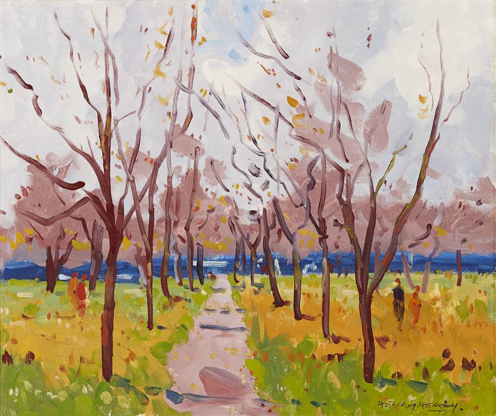 AUTUMN, PEOPLE'S GARDEN, 1982 by Henry Healy sold for 1,000 at Whyte's Auctions