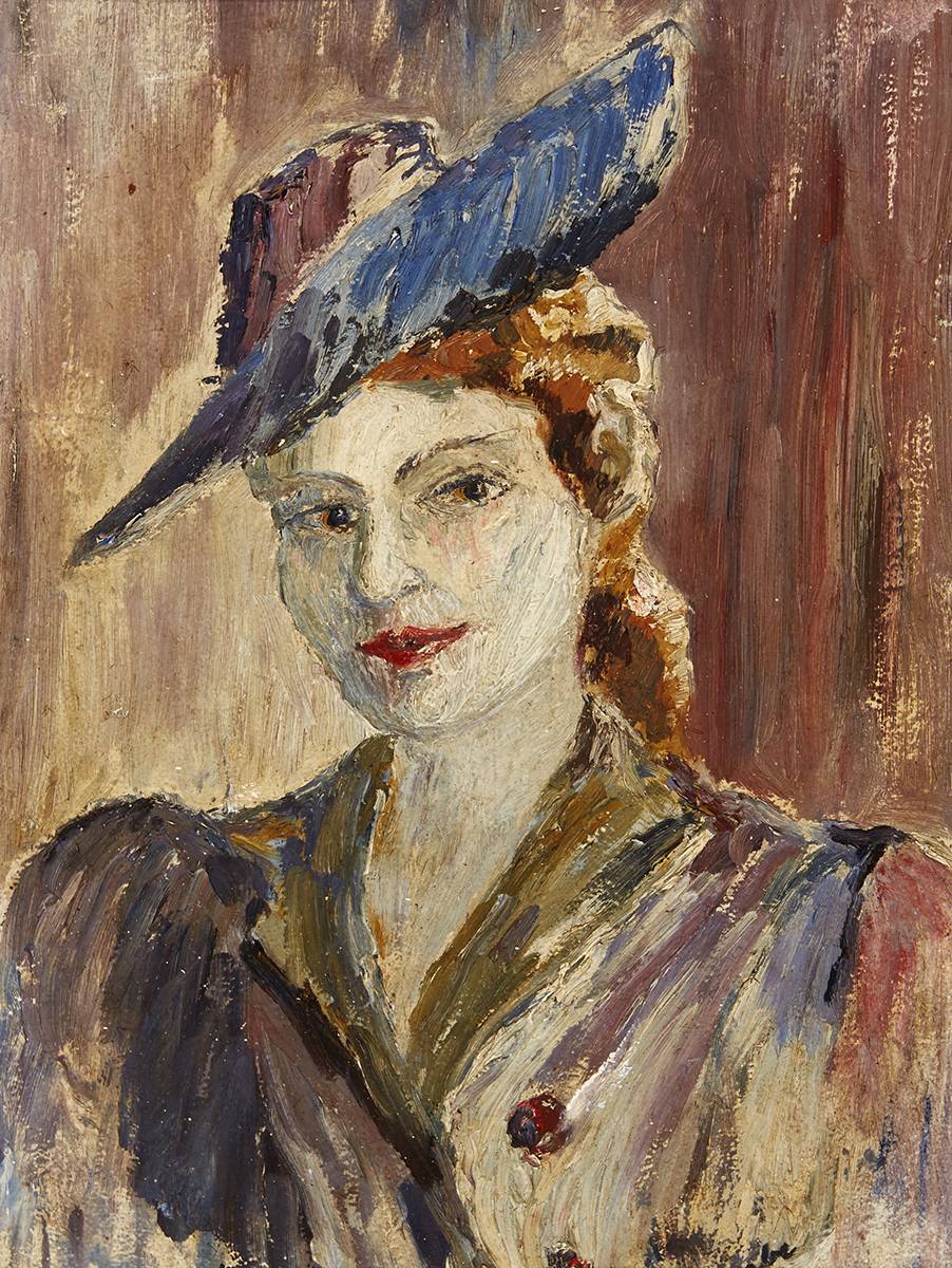 PORTRAIT OF GLADYS MACCABE by Max Maccabe sold for 800 at Whyte's Auctions