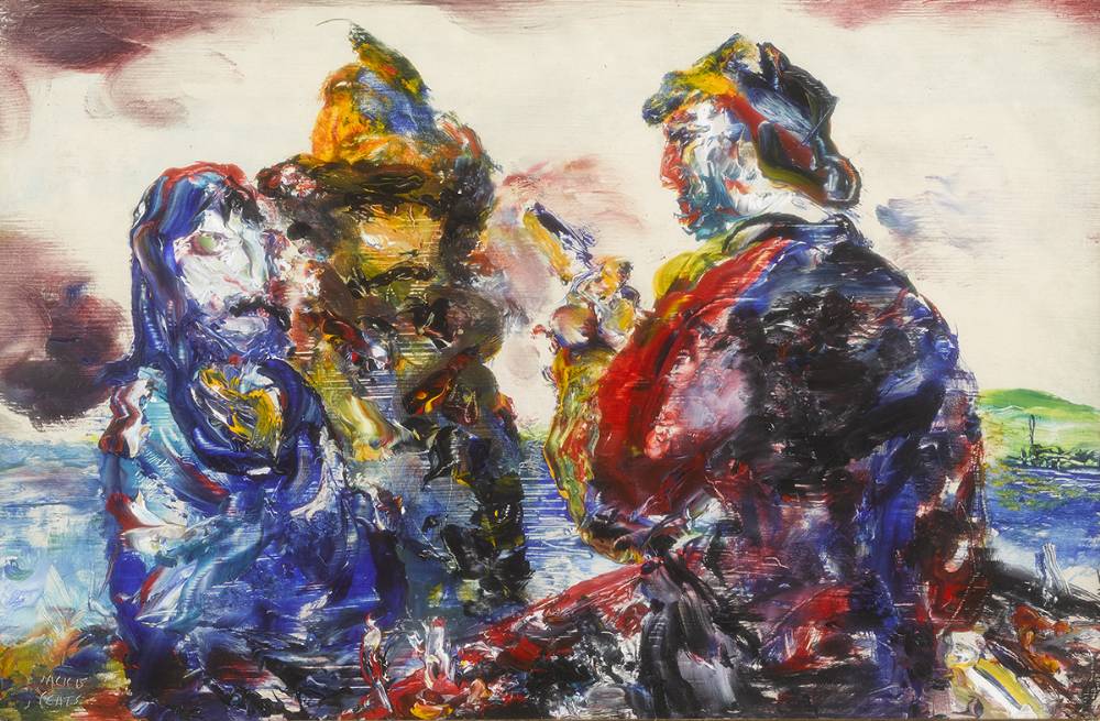 A PASSAGE IS REQUIRED, 1953 by Jack Butler Yeats sold for 115,000 at Whyte's Auctions
