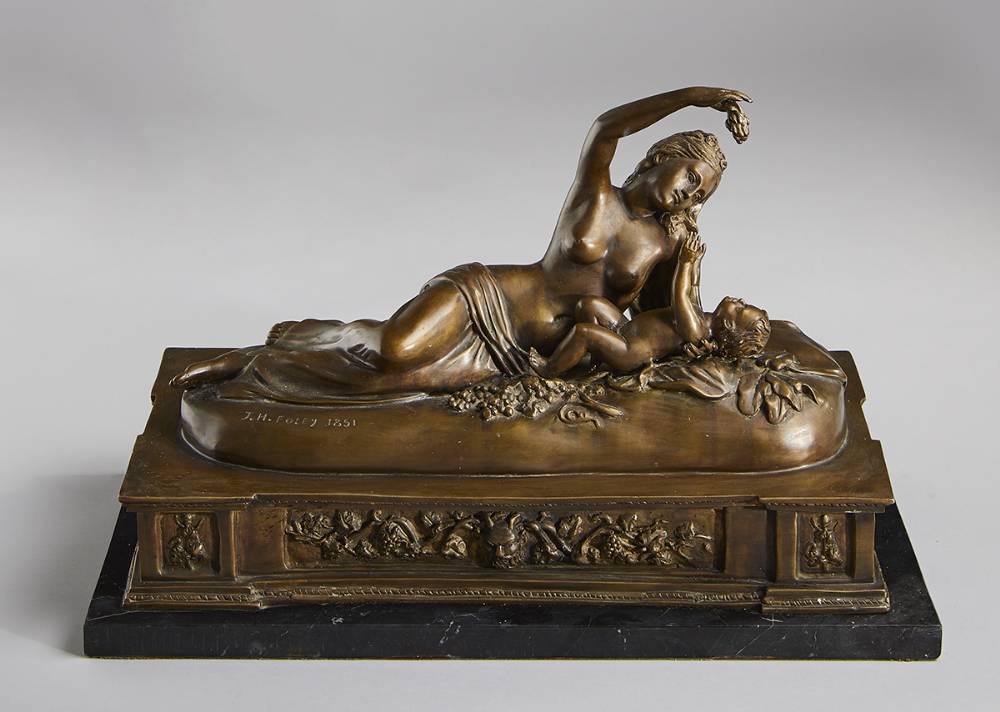 INO AND BACCHUS, 1851 by John Henry Foley sold for 5,000 at Whyte's Auctions