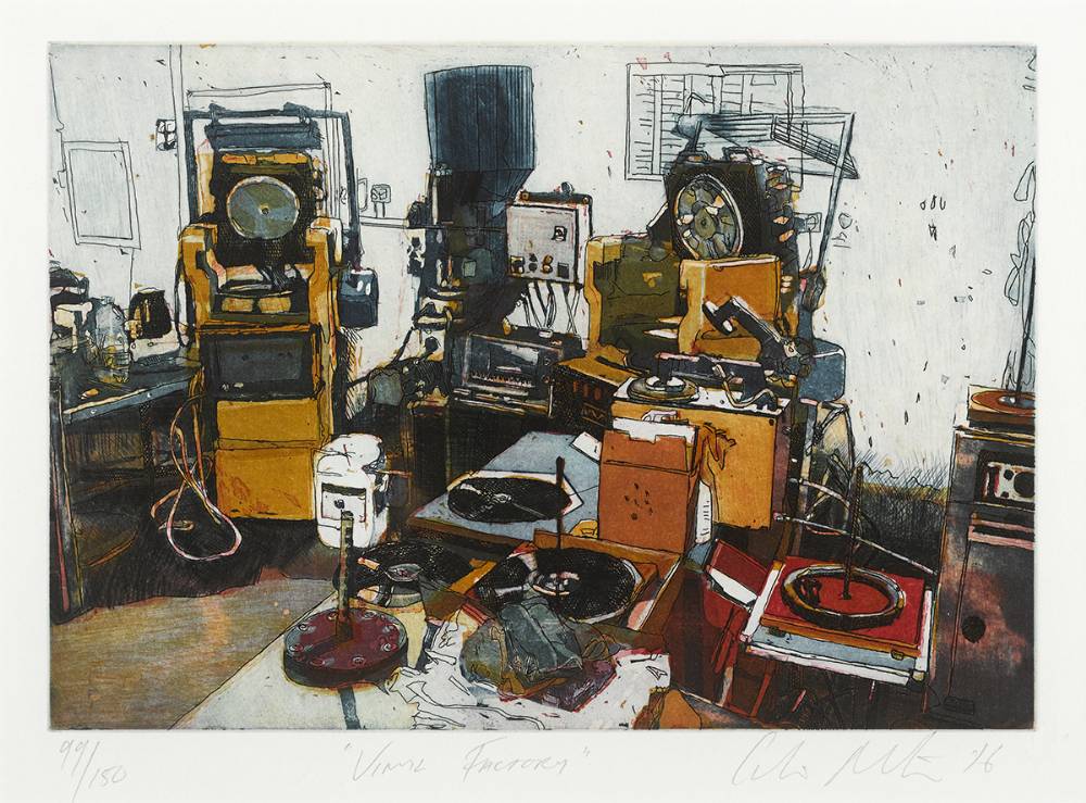 VINYL FACTORY, 2016 by Colin Martin sold for 380 at Whyte's Auctions