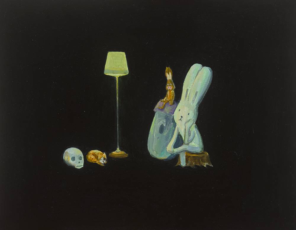 MELANCHOLIA IN THE LIVING ROOM, 2019 by Atsushi Kaga sold for 850 at Whyte's Auctions
