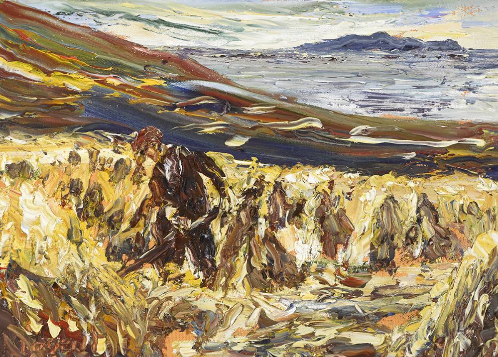 THE CORNFIELD, 1995 by Liam O'Neill sold for 6,000 at Whyte's Auctions