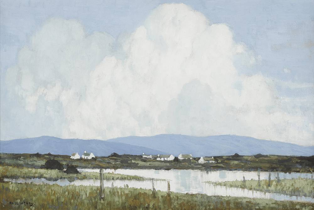 WESTERN LANDSCAPE, c.1935-40 by Paul Henry RHA (1876-1958) at Whyte's Auctions
