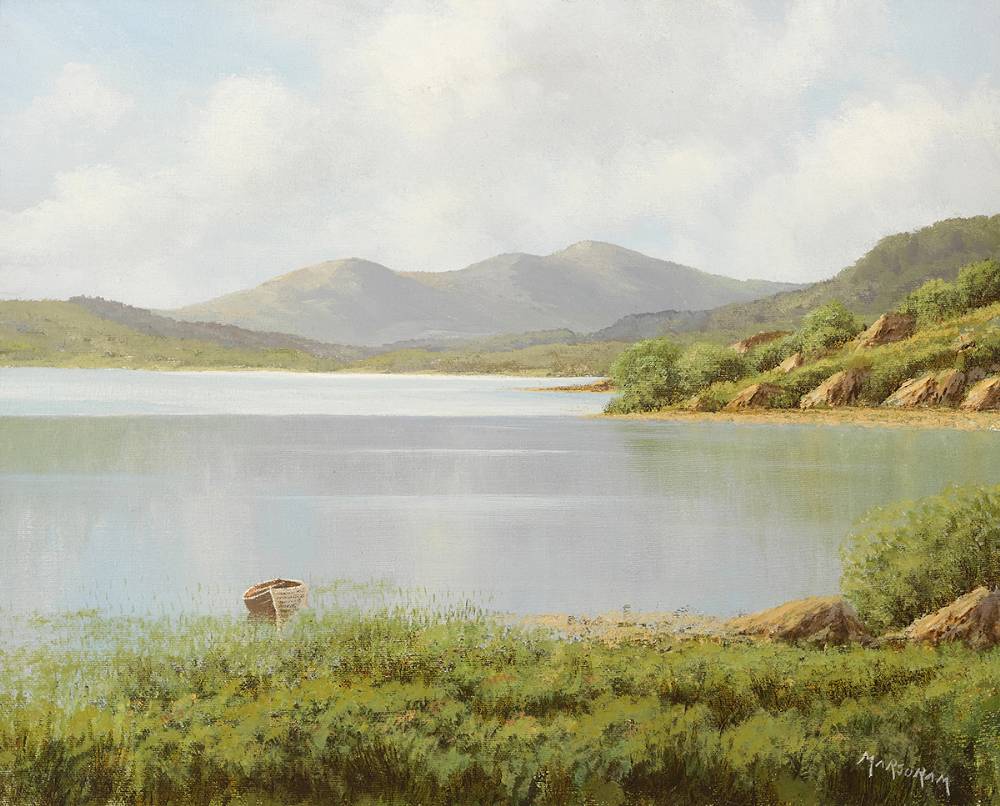 BALLYNAKILL, CONNEMARA by Gerry Marjoram sold for 800 at Whyte's Auctions