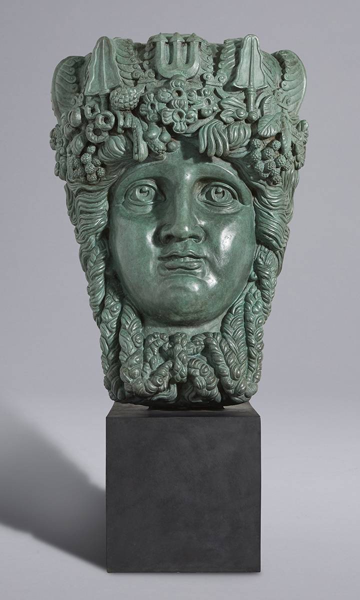 MASK OF THE LIFFEY by Rory Breslin sold for 14,000 at Whyte's Auctions