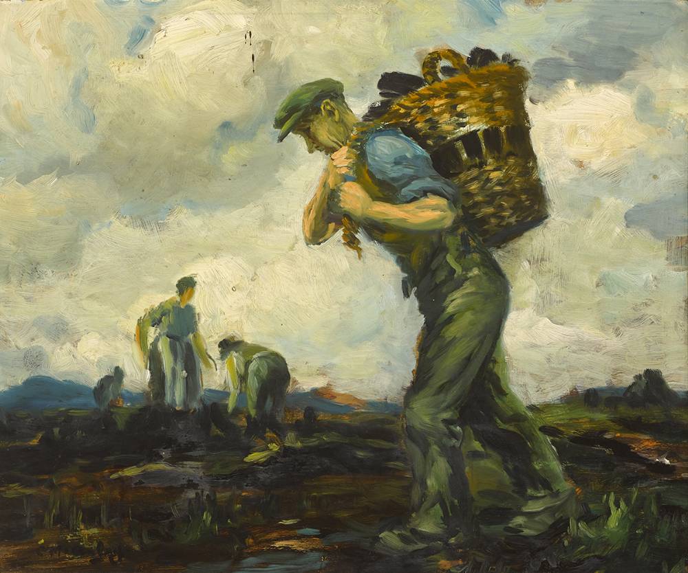 GATHERING TURF by Charles J. McAuley sold for 4,000 at Whyte's Auctions