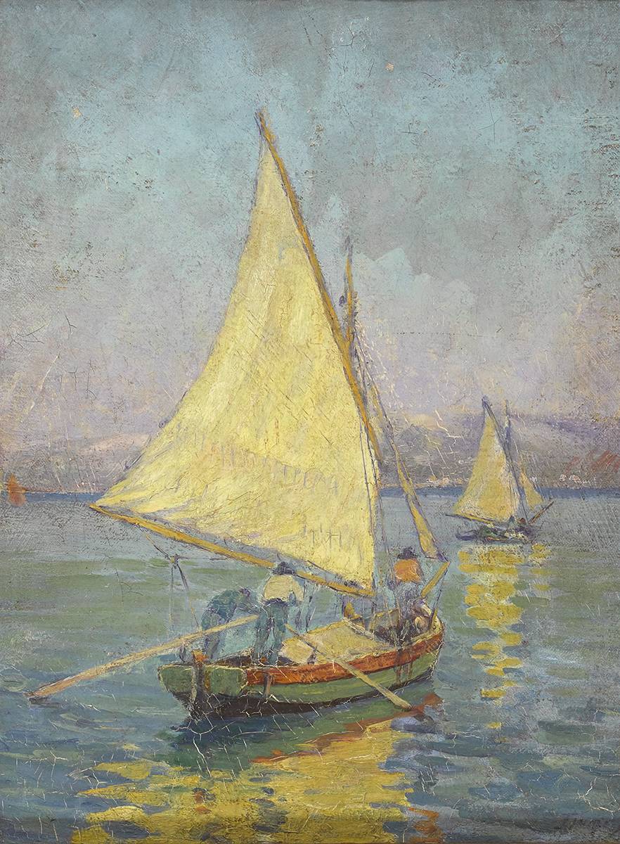 SAILING BOATS AT CHIOGGIA, VENICE by Grace Henry sold for 3,800 at Whyte's Auctions