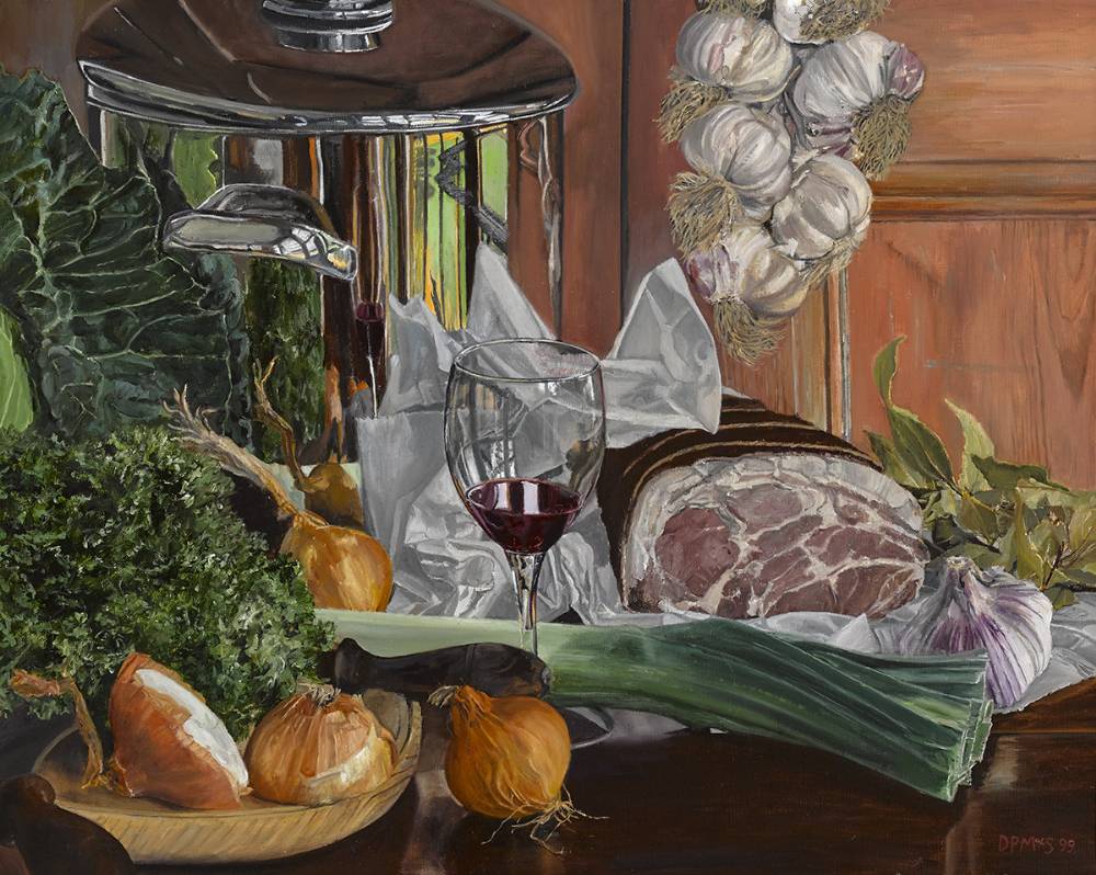 BRINGING HOME THE BACON, 1999 by Dale Pring MacSweeney sold for 950 at Whyte's Auctions