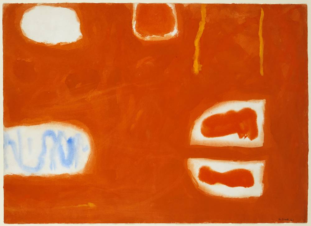 UNTITLED, 1961 by William Scott sold for 10,000 at Whyte's Auctions