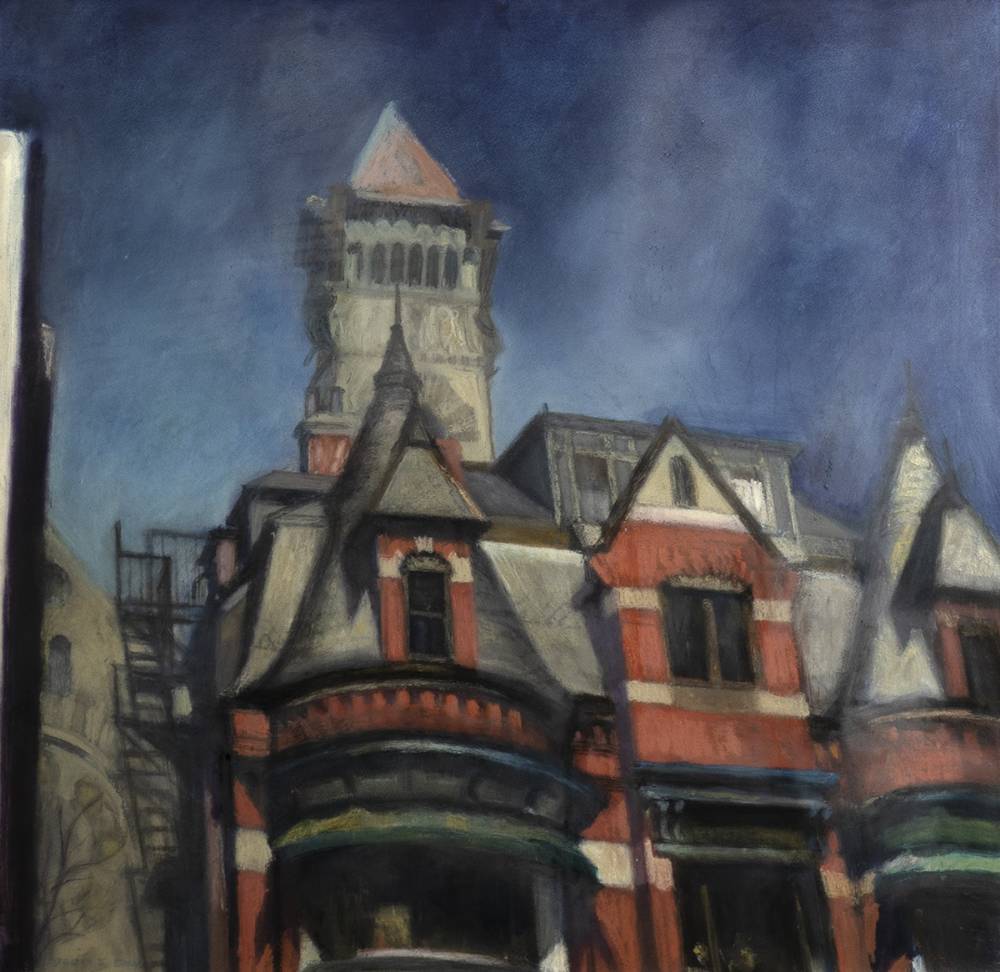 RED BRICK, BOSTON by Jean S. Cain sold for 600 at Whyte's Auctions