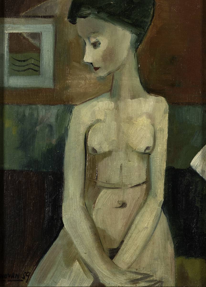 NUDE, 1959 by Jack Donovan sold for 800 at Whyte's Auctions
