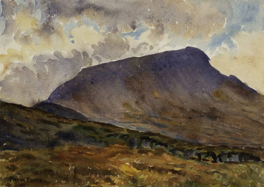 MUCKISH, COUNTY DONEGAL by Frank Forty sold for 260 at Whyte's Auctions