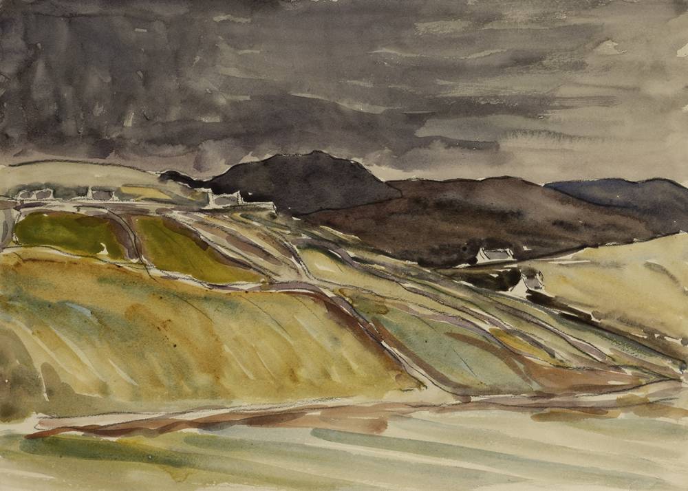 RURAL SCENE WITH COTTAGES by Frank Forty sold for 160 at Whyte's Auctions