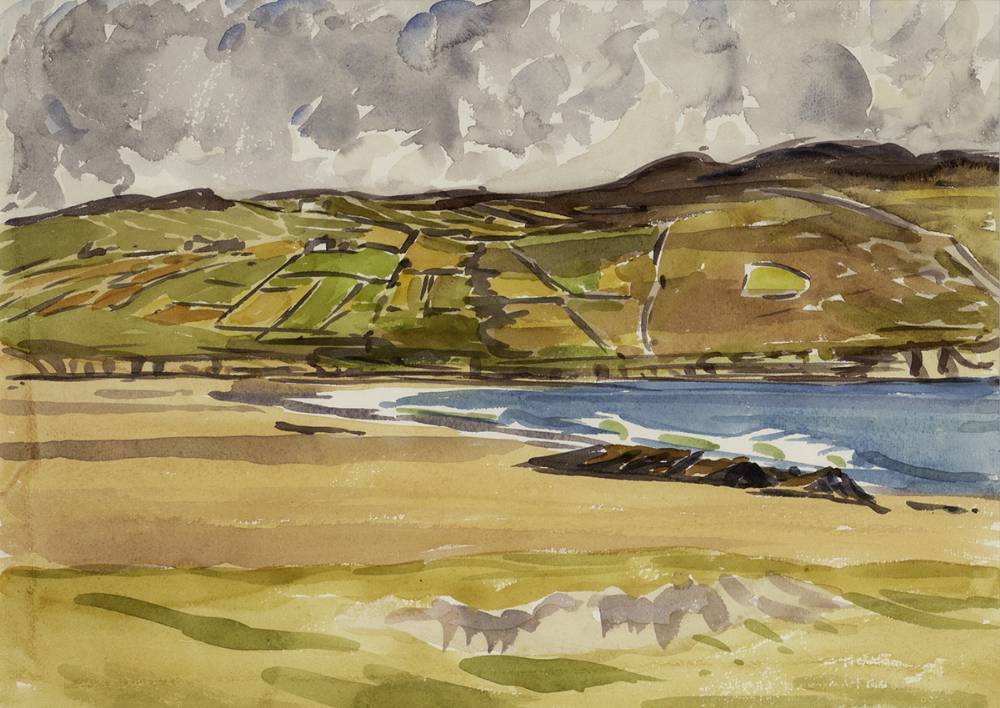 RURAL COASTAL SCENE by Frank Forty sold for 170 at Whyte's Auctions