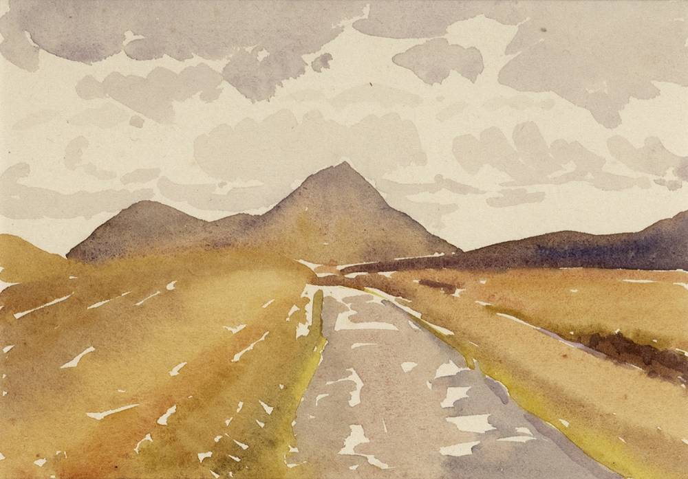 RURAL SCENE WITH MOUNTAIN by Frank Forty sold for 170 at Whyte's Auctions