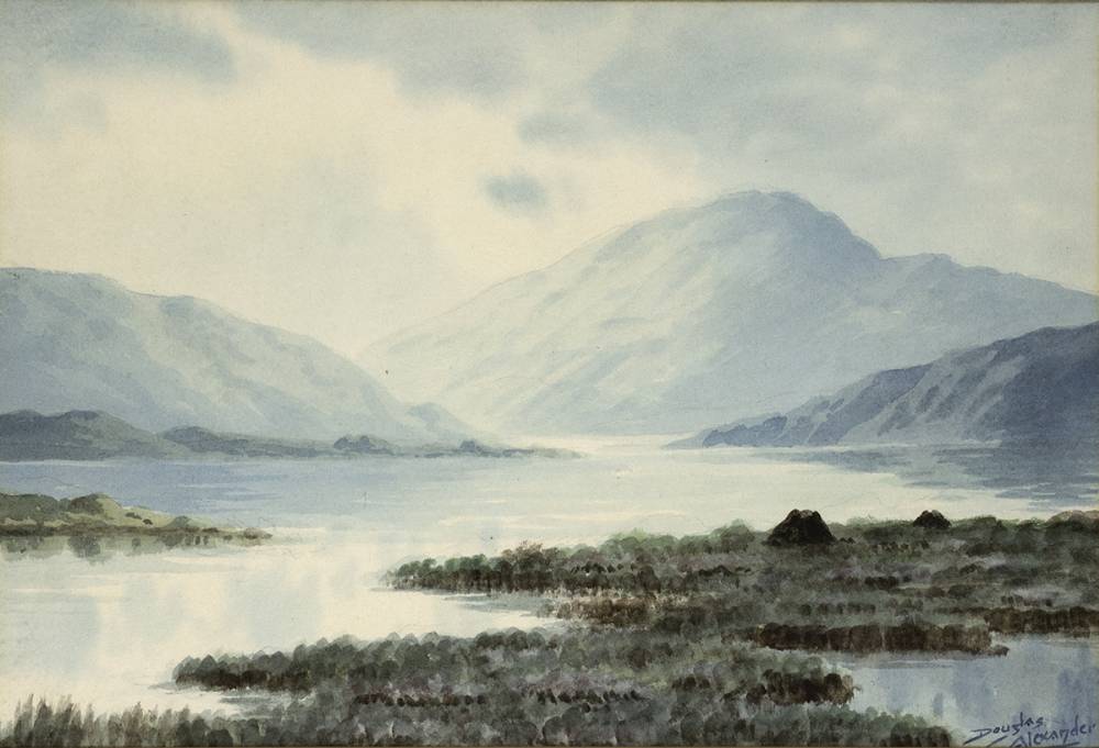 AT BALLINALINCH, CONNEMARA by Douglas Alexander sold for 500 at Whyte's Auctions