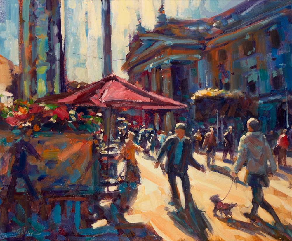GPO, DUBLIN by Norman Teeling sold for 900 at Whyte's Auctions