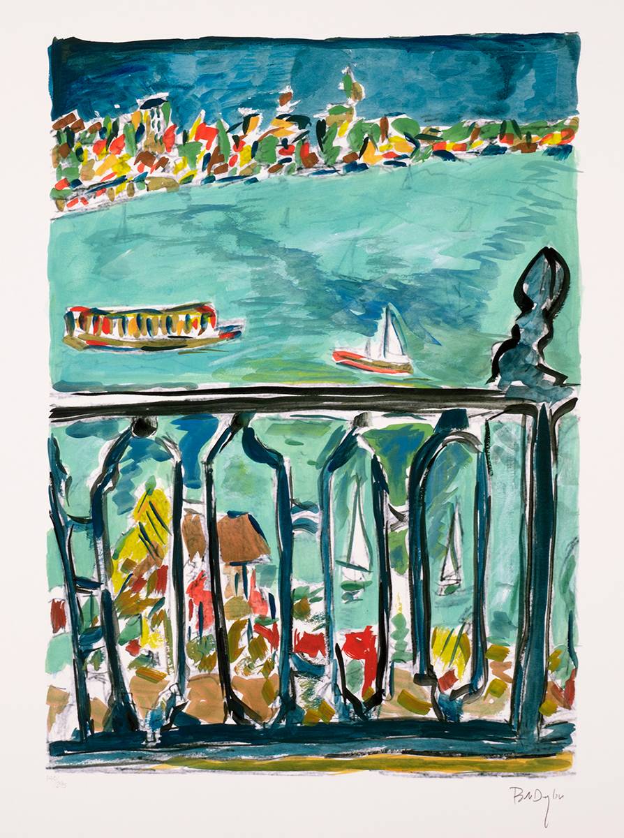 VISTA FROM BALCONY [DRAWN BLANK SERIES] by Bob Dylan sold for 4,000 at Whyte's Auctions