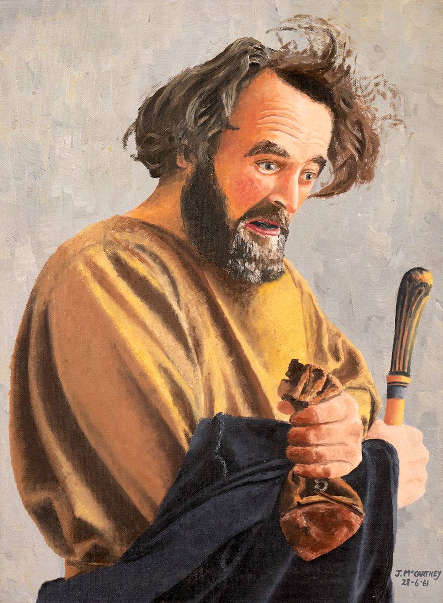 JUDAS FROM OBERAMMERGAU, 1961 by J. McCartney sold for 500 at Whyte's Auctions