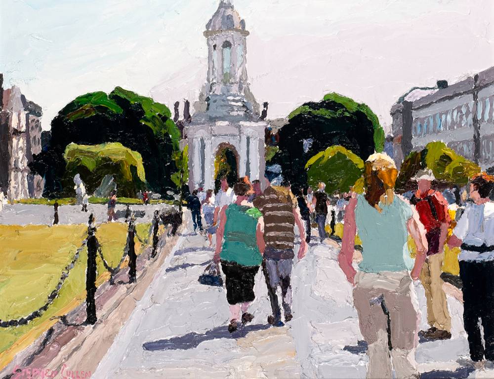TRINITY COLLEGE, DUBLIN by Stephen Cullen sold for 750 at Whyte's Auctions