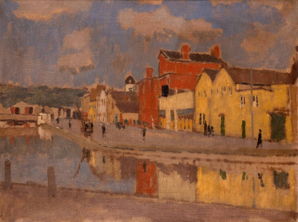 UNION QUAY, CORK, c. 1937 by Edward Morland Lewis sold for 5,000 at Whyte's Auctions