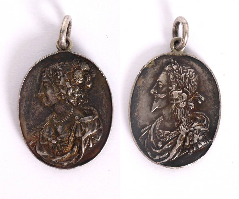 1643-1648 Charles I Royalist medal or badge at Whyte's Auctions