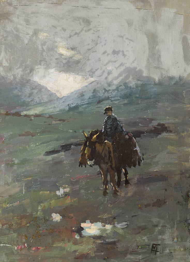 EVENING IN THE WEST by Eileen Murray sold for 950 at Whyte's Auctions