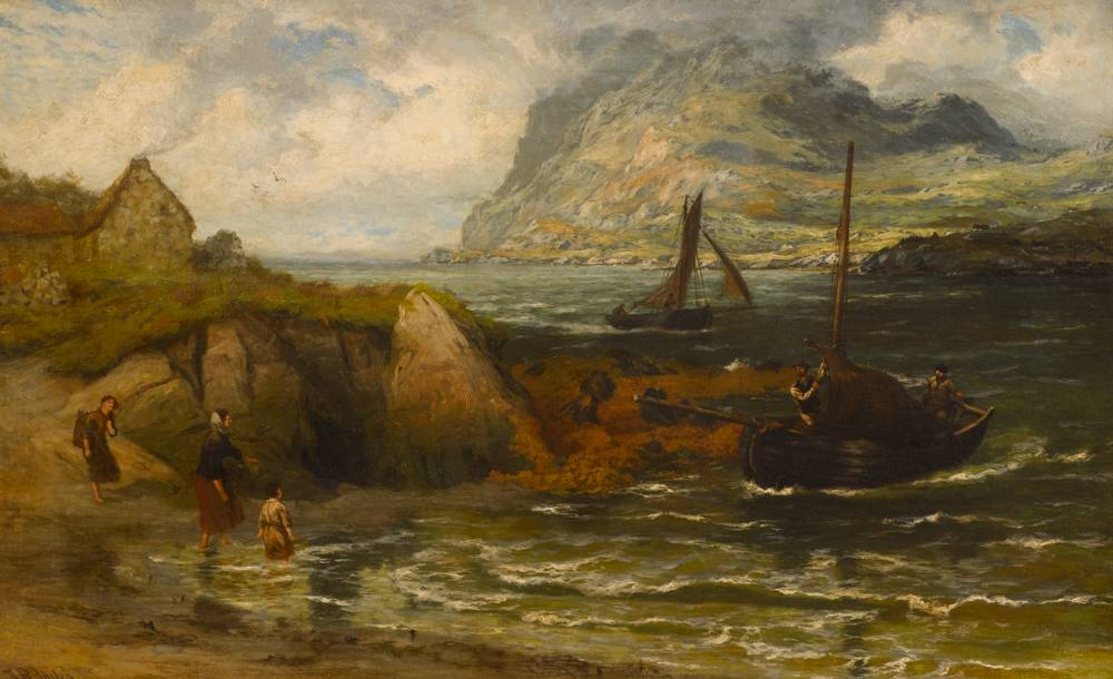 KILLARY BAY, CONNEMARA by Thomas Rose Miles sold for 2,000 at Whyte's Auctions