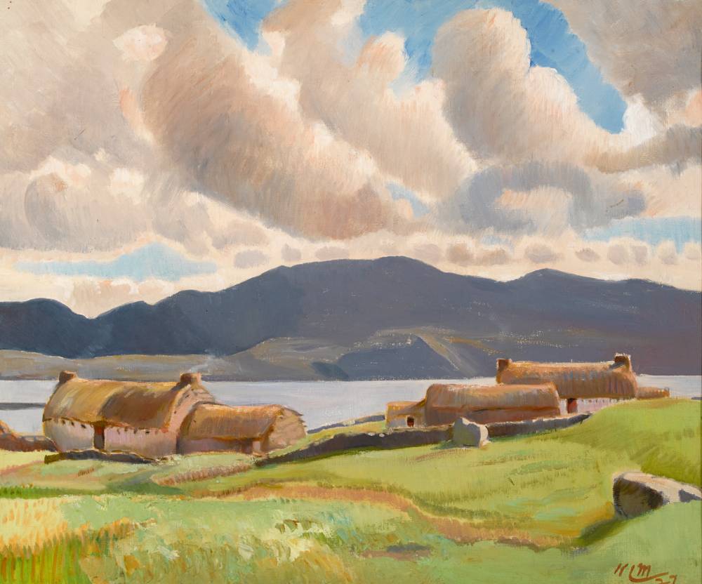 DAWROS, COUNTY DONEGAL, 1927 by Kathleen Isabella Mackie sold for 1,400 at Whyte's Auctions