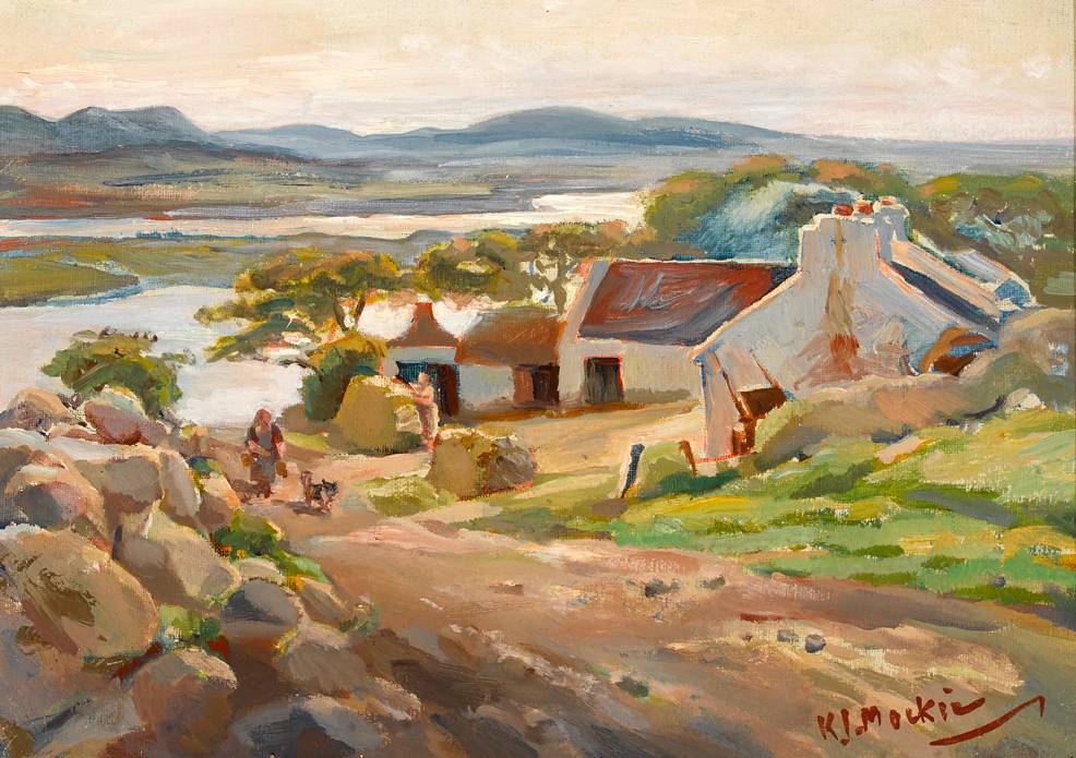 VIEW FROM HORN HEAD, COUNTY DONEGAL, 1938 by Kathleen Isabella Mackie sold for 1,200 at Whyte's Auctions