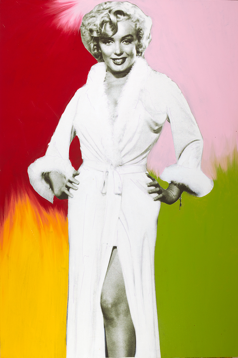 MARILYN [DRESSING GOWN] by Steve Alan Kaufman sold for 580 at Whyte's Auctions