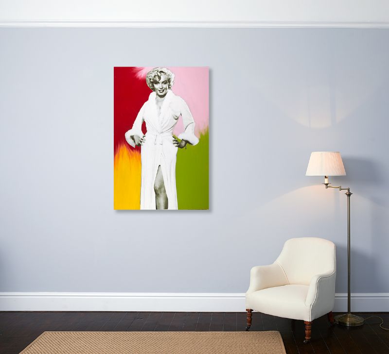 MARILYN [DRESSING GOWN] by Steve Alan Kaufman sold for 580 at Whyte's Auctions