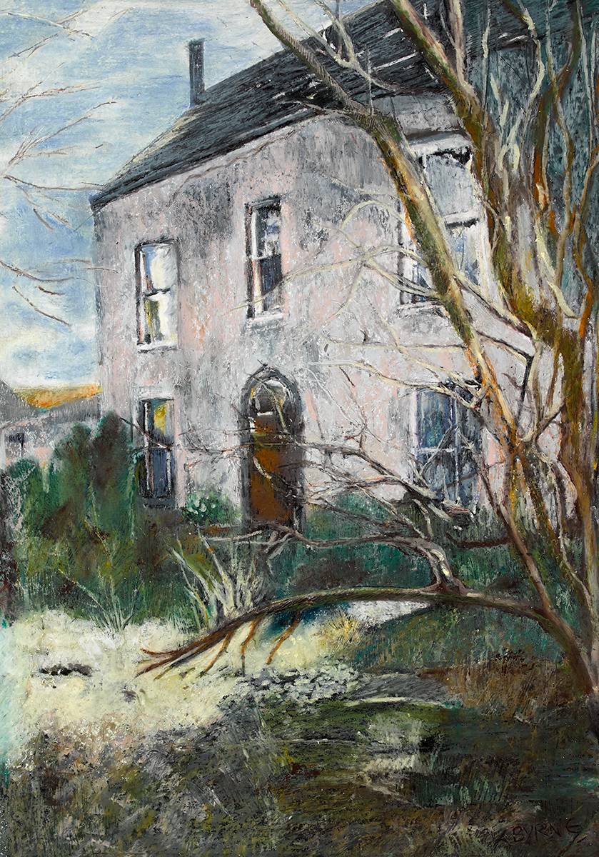 DERELICT HOUSE, WICKLOW by Austine Byrne sold for 95 at Whyte's Auctions