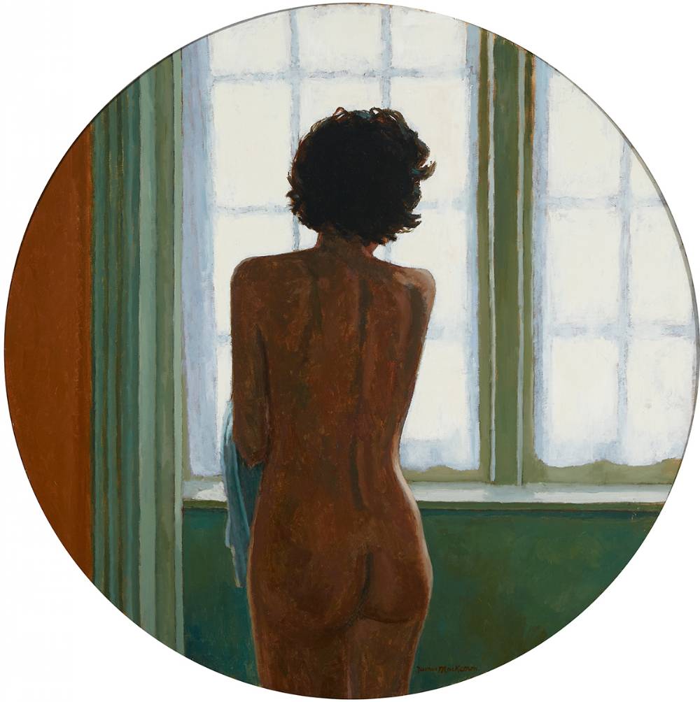 NUDE BY A WINDOW by James MacKeown sold for 2,500 at Whyte's Auctions