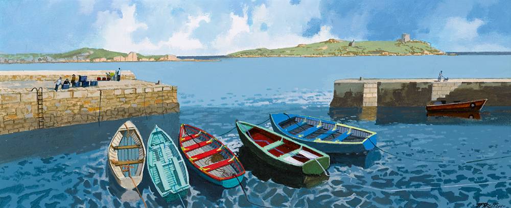 COLIEMORE HARBOUR, DALKEY by John Francis Skelton sold for 1,900 at Whyte's Auctions