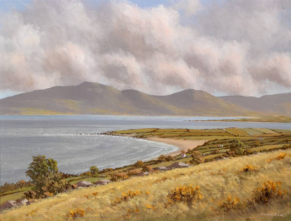 BRANDON BAY, COUNTY KERRY by Gerry Marjoram sold for 620 at Whyte's Auctions