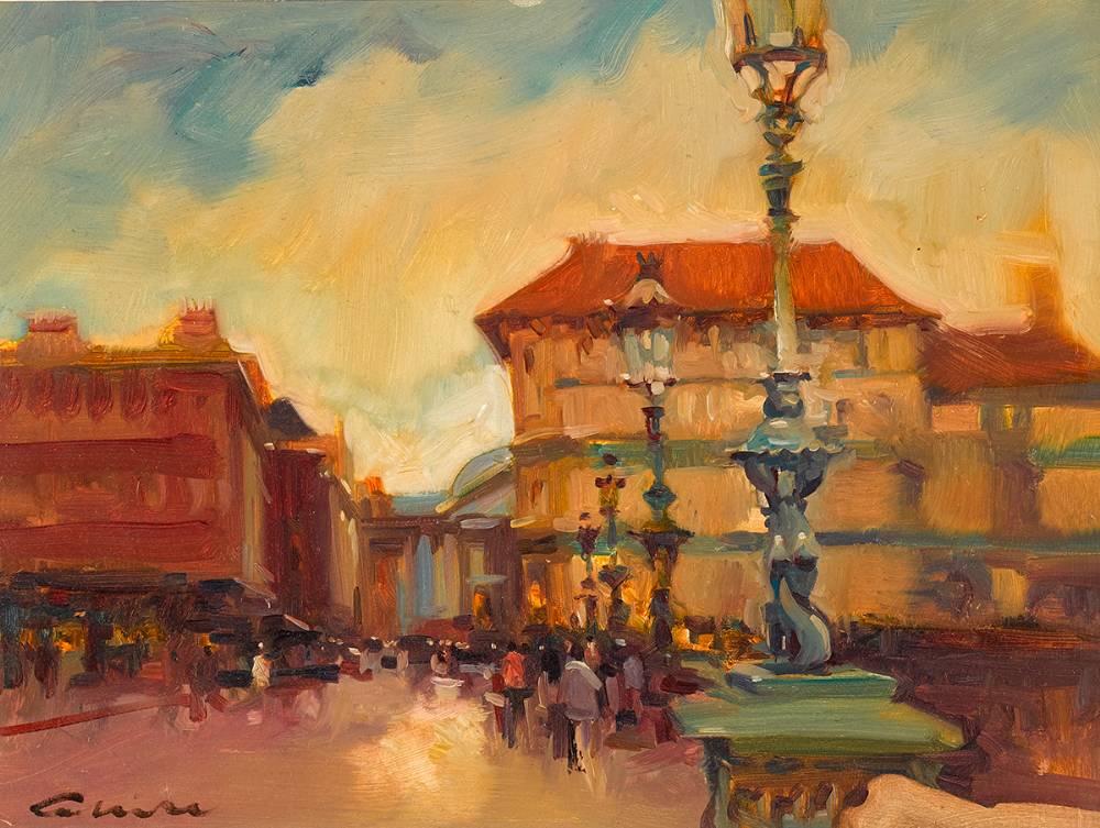 ACROSS TO SUNLIGHT CHAMBERS, 2003 by Patrick Cahill sold for 380 at Whyte's Auctions