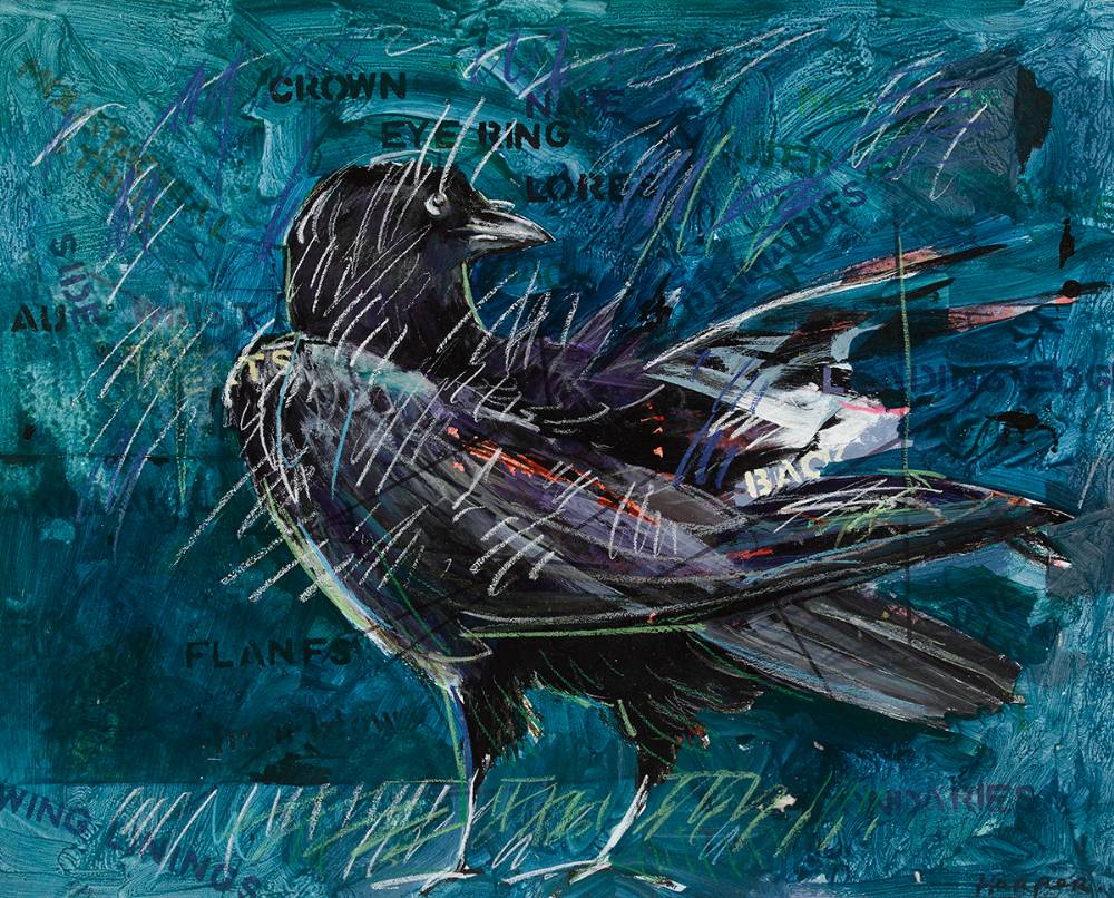 CROW by Charles Harper sold for 750 at Whyte's Auctions