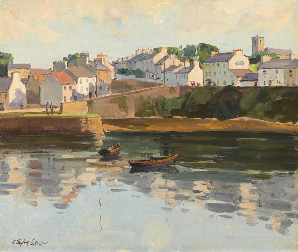 ROUNDSTONE, COUNTY GALWAY by Robert Taylor Carson sold for 2,600 at Whyte's Auctions