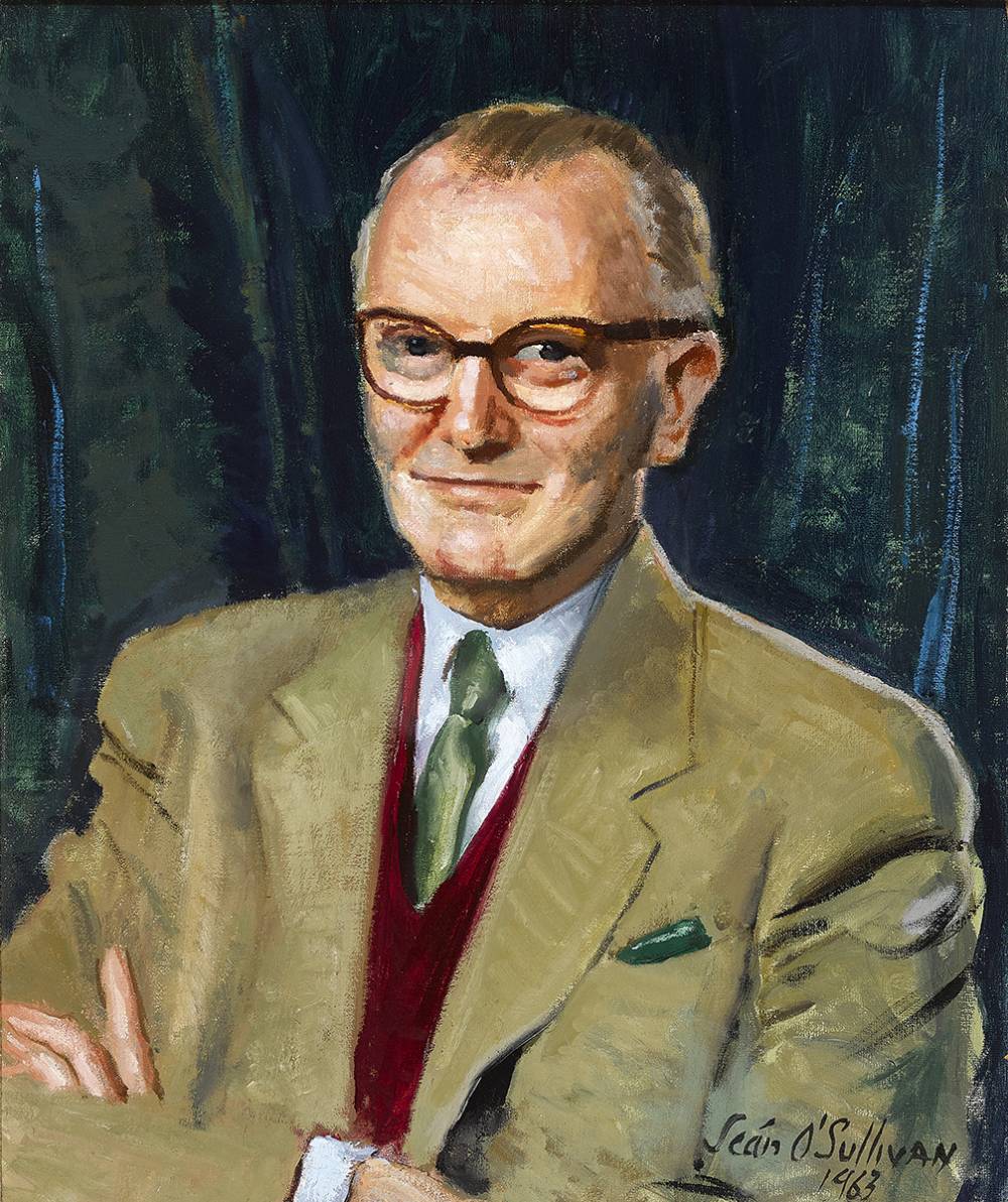 PORTRAIT OF SEN  FAOLIN, 1963 by Sen O'Sullivan sold for 2,400 at Whyte's Auctions