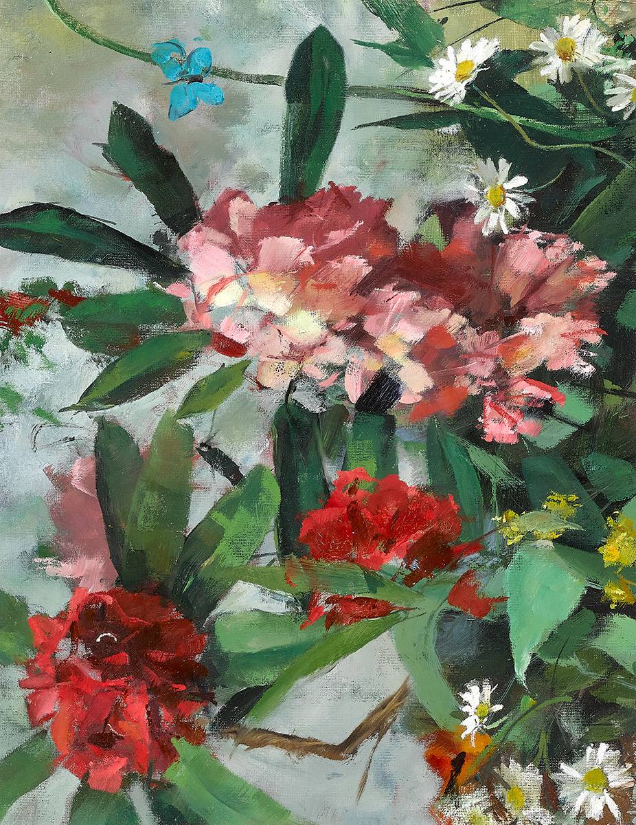 RHODODENDRONS by Sarah le Jeune sold for 460 at Whyte's Auctions