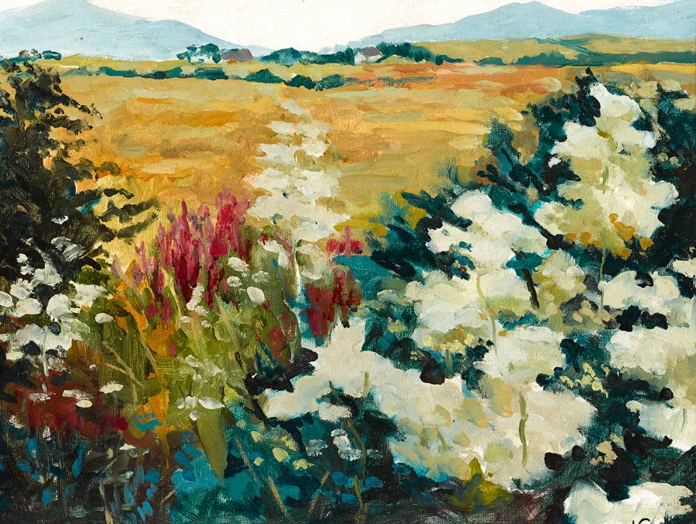 SPRING LANDSCAPE by Nuala Stephenson sold for 210 at Whyte's Auctions