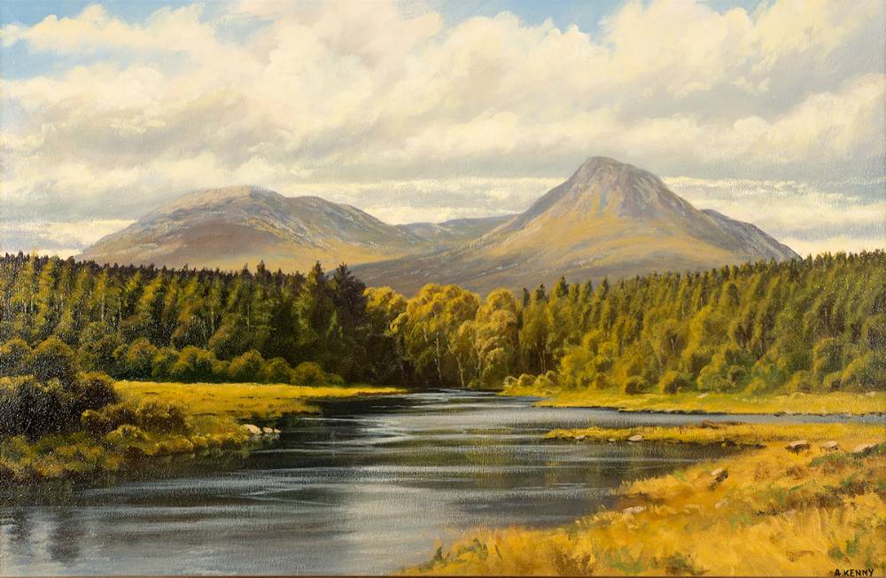 BALLYNAHINCH, CONNEMARA by Alan Kenny sold for 560 at Whyte's Auctions