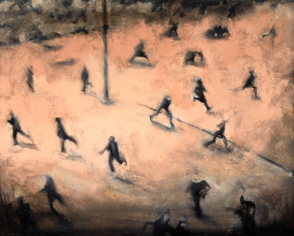 RUNNING MAN, 1997 by Brian Smyth sold for 1,600 at Whyte's Auctions