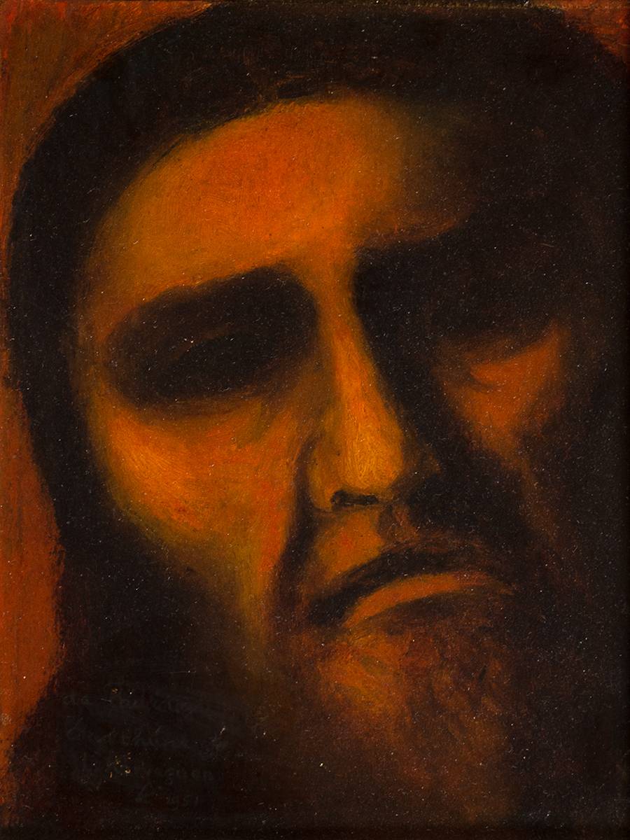 HEAD OF CHRIST by L. Kerveguen sold for 100 at Whyte's Auctions